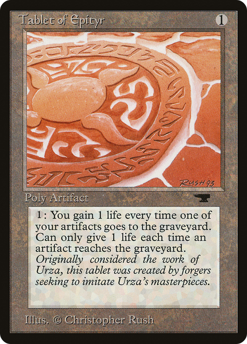 Tablet of Epityr (ATQ-) - Antiquities