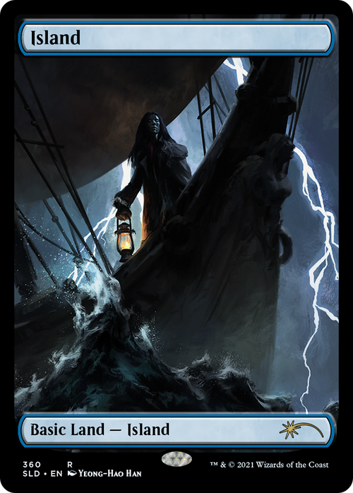 Island (The Dracula Lands) (SLD-360) - Secret Lair Drop