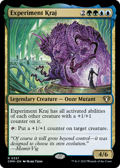 Experiment Kraj (CMM-337) - Commander Masters Foil