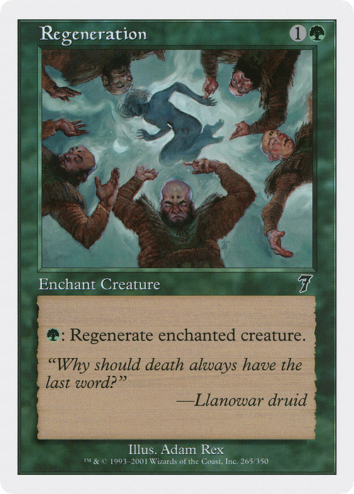 Regeneration (7ED-265) - 7th Edition Foil