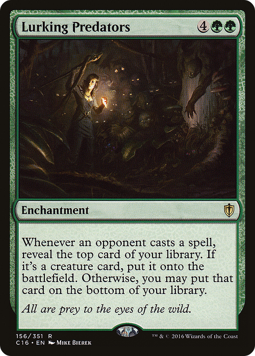 Lurking Predators (C16-156) - Commander 2016