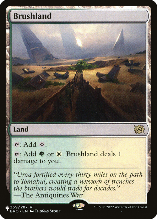 Brushland (LIST-BRO-259) - The List Reprints