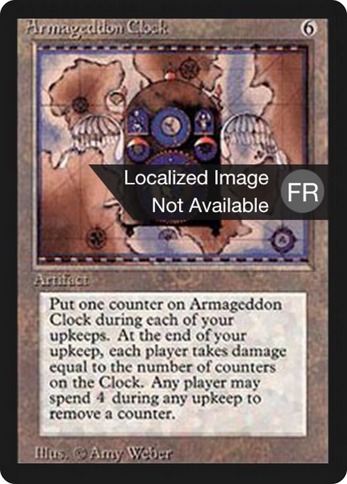 Armageddon Clock (FBB-) - Foreign Black Border