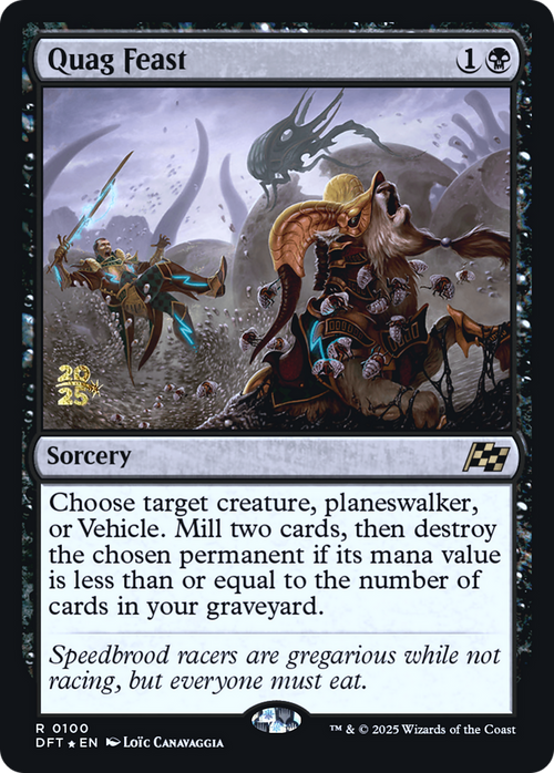 Quag Feast (PRE-100S) - Prerelease Cards Foil