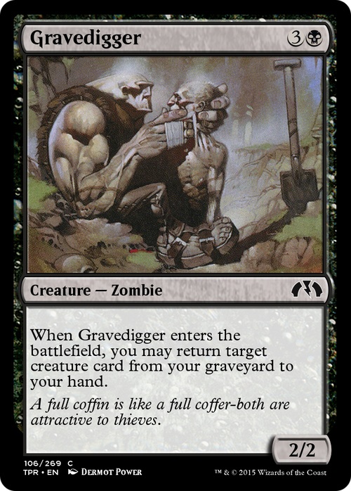 Gravedigger (TPR-106) - Tempest Remastered Foil