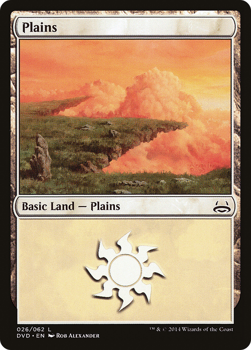 Plains (26) (Divine vs. Demonic) (DD3-026) - Duel Decks Anthology: Divine vs. Demonic