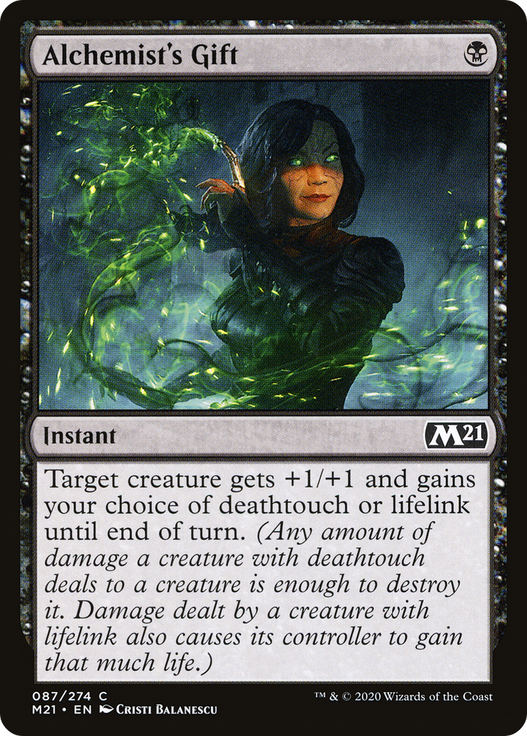 Alchemist's Gift (M21-087) - Core Set 2021 Foil