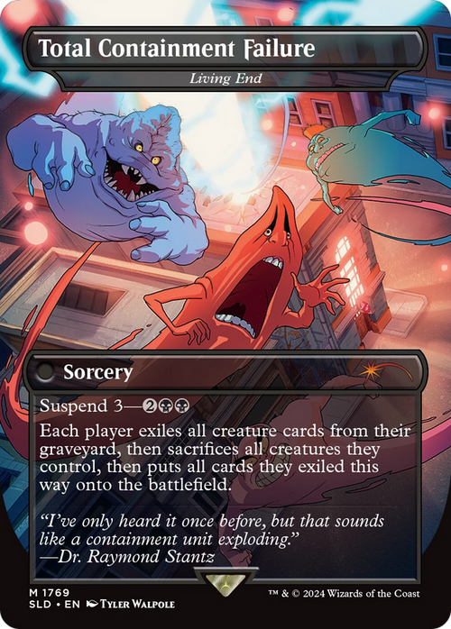 Total Containment Failure - Living End (SLD-1769) - Secret Lair Drop / Total Containment Failure (Borderless)