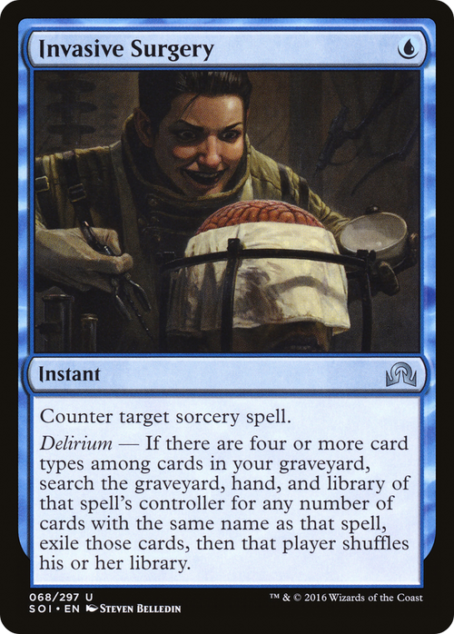 Invasive Surgery (SOI-068) - Shadows over Innistrad Foil