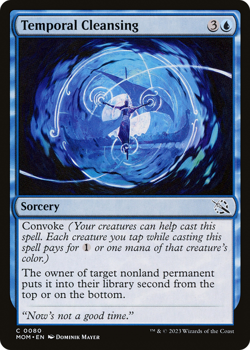 Temporal Cleansing (MOM-080) - March of the Machine