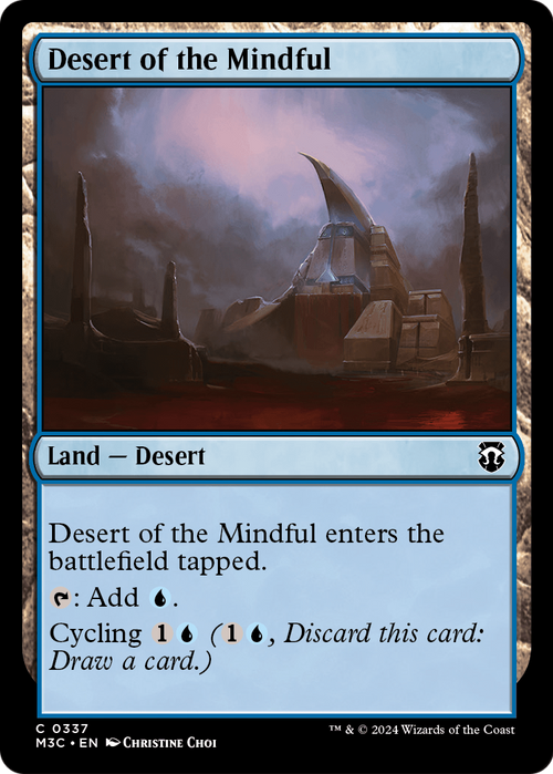 Desert of the Mindful (M3C-337) - Modern Horizons 3 Commander