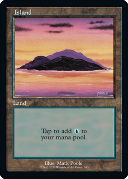 Island (583) (Retro Frame) (30A-583) - 30th Anniversary Edition
