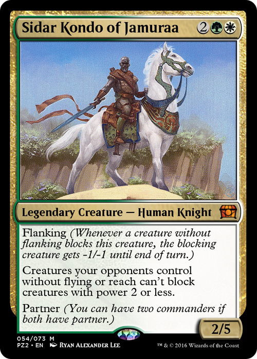 Sidar Kondo of Jamuraa (PZ2-054) - Treasure Chest Foil