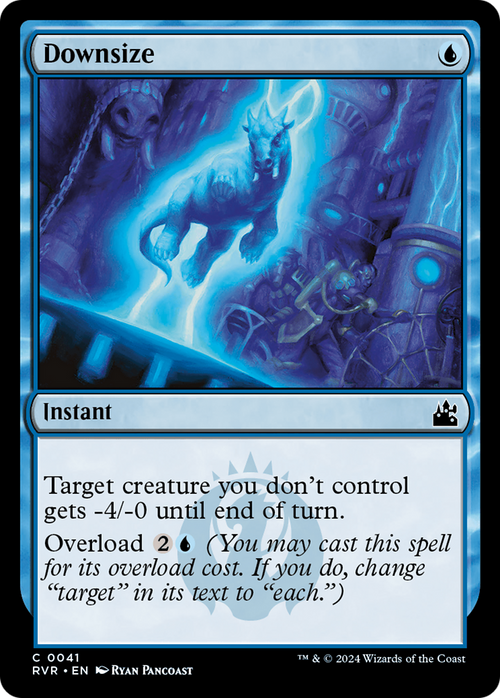 Downsize (RVR-041) - Ravnica Remastered Foil