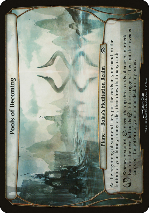 Pools of Becoming (Planechase) (OVER-030) - Planechase Planes