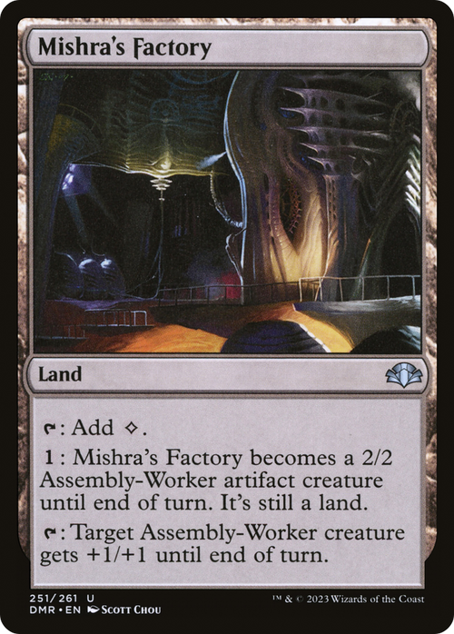 Mishra's Factory (DMR-251) - Dominaria Remastered Foil