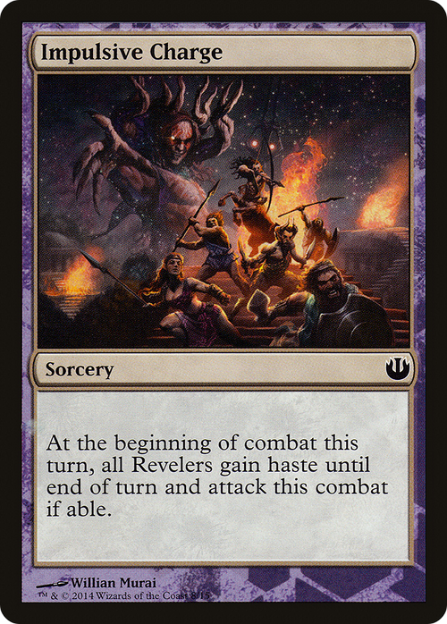 Impulsive Charge (HERO-008) - Defeat a God