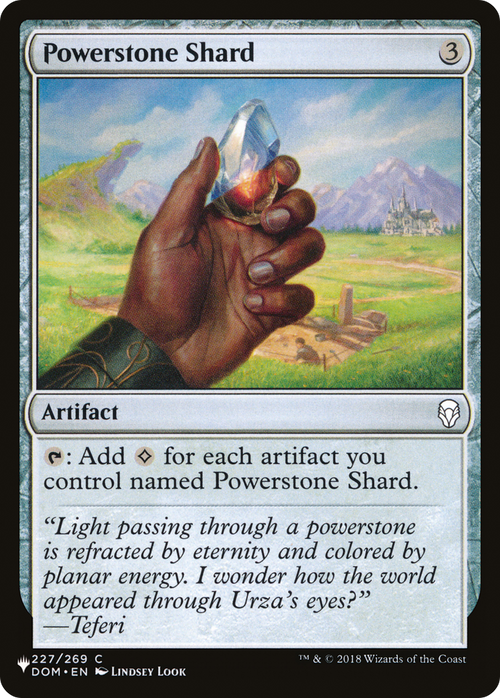 Powerstone Shard (LIST-DOM-227) - The List