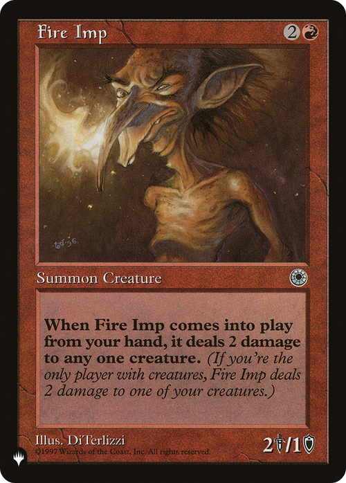 Fire Imp (LIST-POR-126) - The List