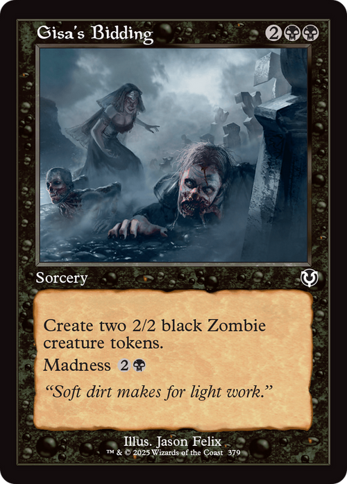 Gisa's Bidding (Retro Frame) (INR-379) - Innistrad Remastered