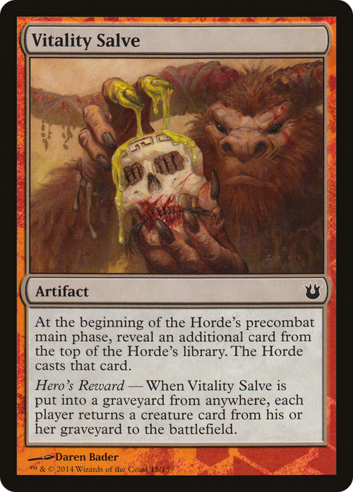 Vitality Salve (HERO-015) - Battle the Horde
