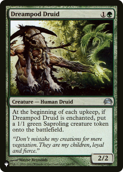 Dreampod Druid (LIST-PC2-64) - The List