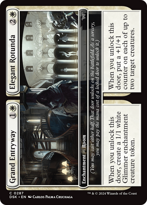 Grand Entryway // Elegant Rotunda (0287) (DSK-287) - Duskmourn: House of Horror Foil