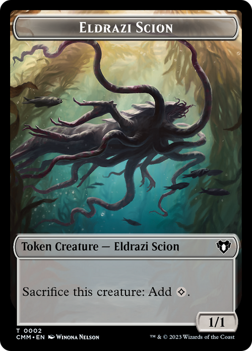 Eldrazi Scion (TCMM-002) - Commander Masters Tokens Foil