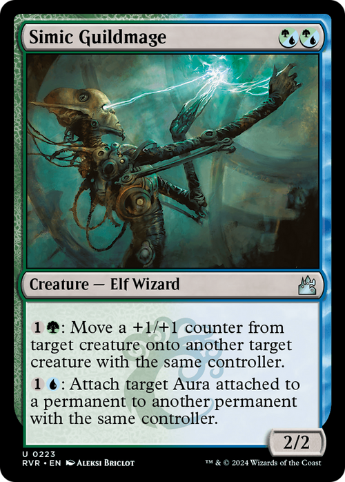 Simic Guildmage (RVR-223) - Ravnica Remastered Foil