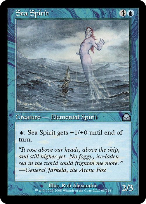 Sea Spirit (ME2-065) - Masters Edition II Foil