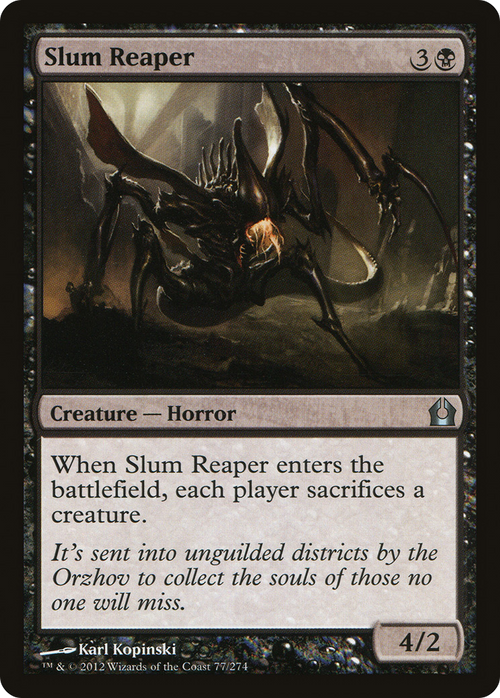Slum Reaper (RTR-077) - Return to Ravnica
