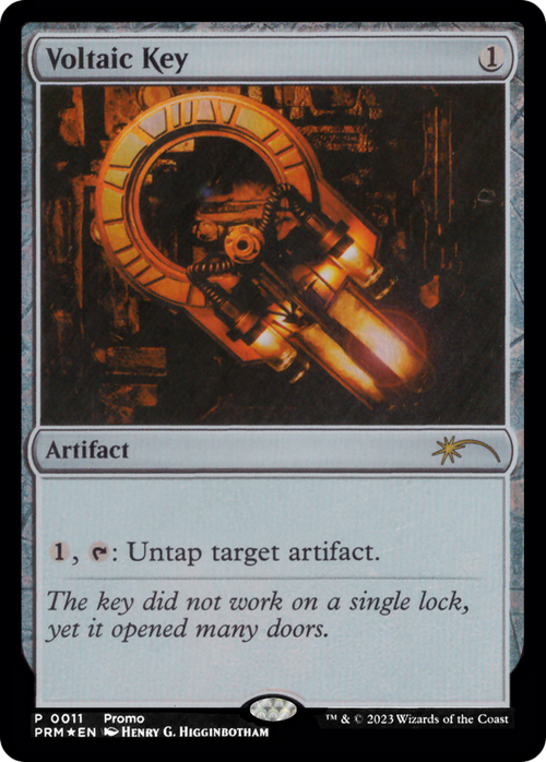 Voltaic Key (JP Graphic Novel Insert) (MEDIA-001) - Media and Collaboration Promos Foil