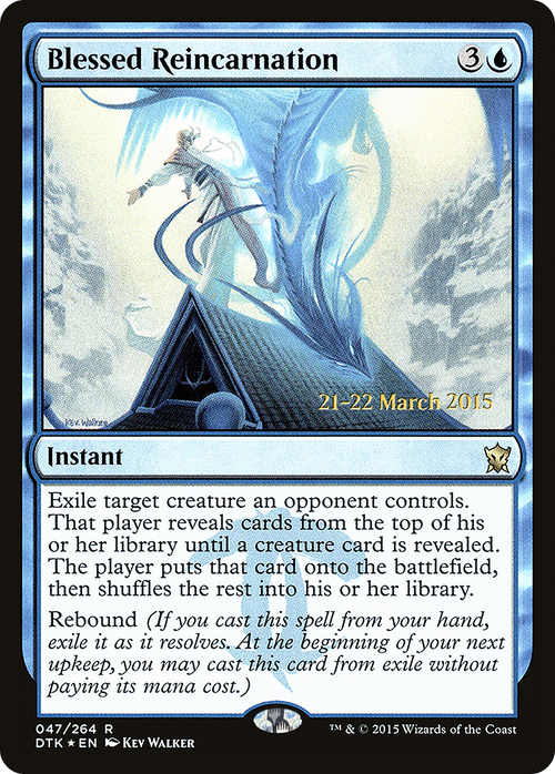 Blessed Reincarnation (PRE-47S) - Dragons of Tarkir Promos Foil