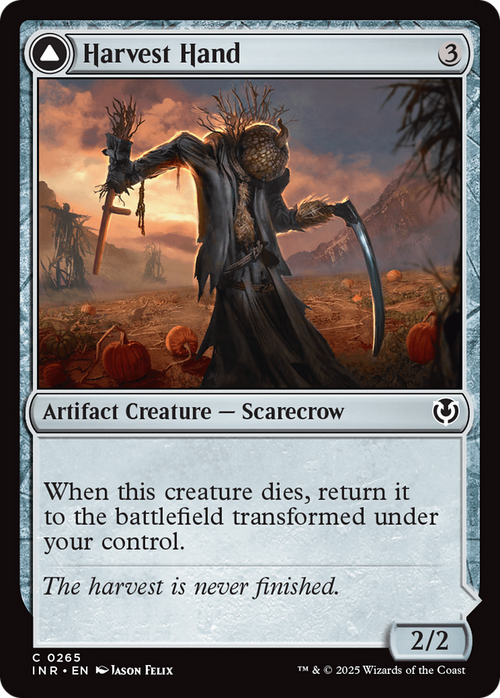 Harvest Hand (INR-265) - Innistrad Remastered