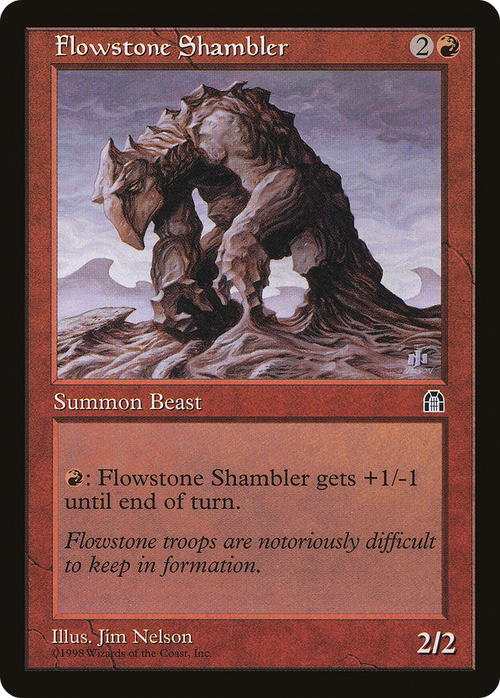 Flowstone Shambler (STH-086) - Stronghold