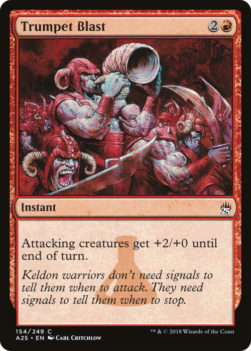 Trumpet Blast (A25-154) - Masters 25