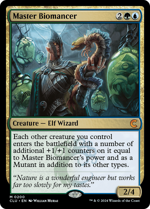 Master Biomancer (CLU-200) - Ravnica: Clue Edition