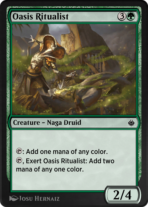 Oasis Ritualist (AKR-205) - Amonkhet Remastered