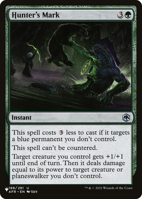 Hunter's Mark (LIST-AFR-188) - The List