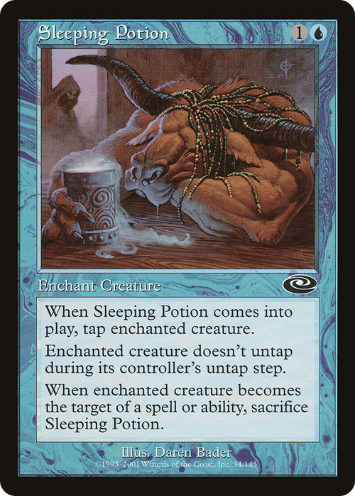 Sleeping Potion (PLS-034) - Planeshift Foil