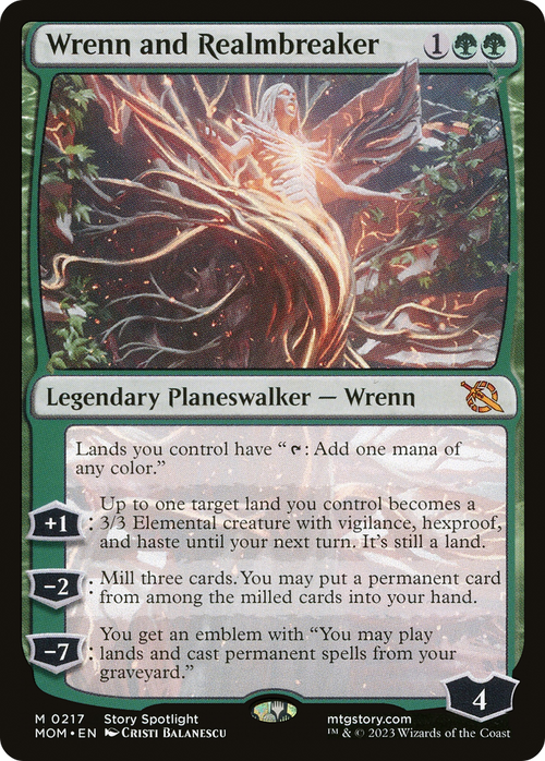 Wrenn and Realmbreaker (MOM-217) - March of the Machine