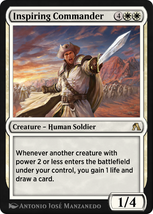 Inspiring Commander (OANA-004) - Arena New Player Experience Cards