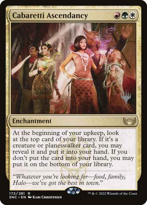 Cabaretti Ascendancy (PPSNC-172) - Streets of New Capenna Promos