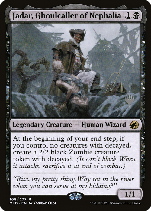 Jadar, Ghoulcaller of Nephalia (PPMID-108P) - Innistrad: Midnight Hunt Promos