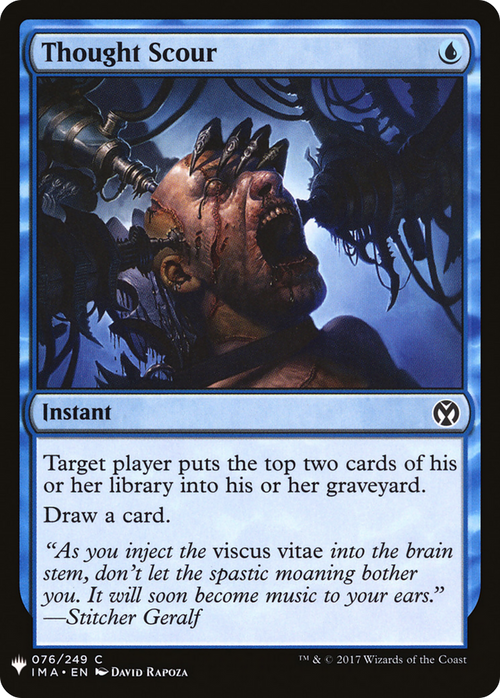 Thought Scour (LIST-IMA-76) - The List