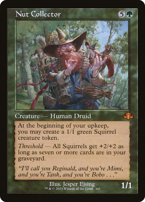 Nut Collector (Retro Frame) (DMR-347) - Dominaria Remastered