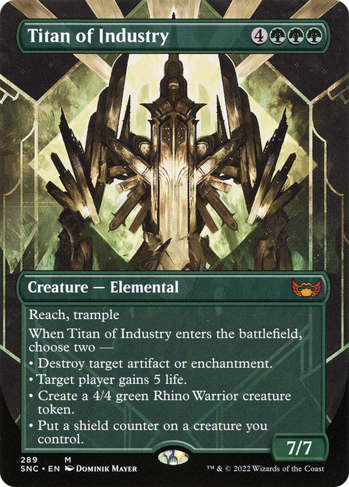 Titan of Industry (Borderless) (SNC-289) - Streets of New Capenna