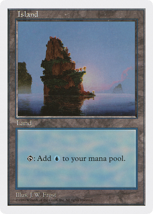 Island (435) (5ED-435) - Fifth Edition