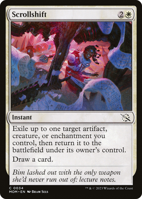 Scrollshift (MOM-034) - March of the Machine Foil