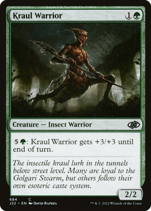 Kraul Warrior (J22-684) - Jumpstart 2022